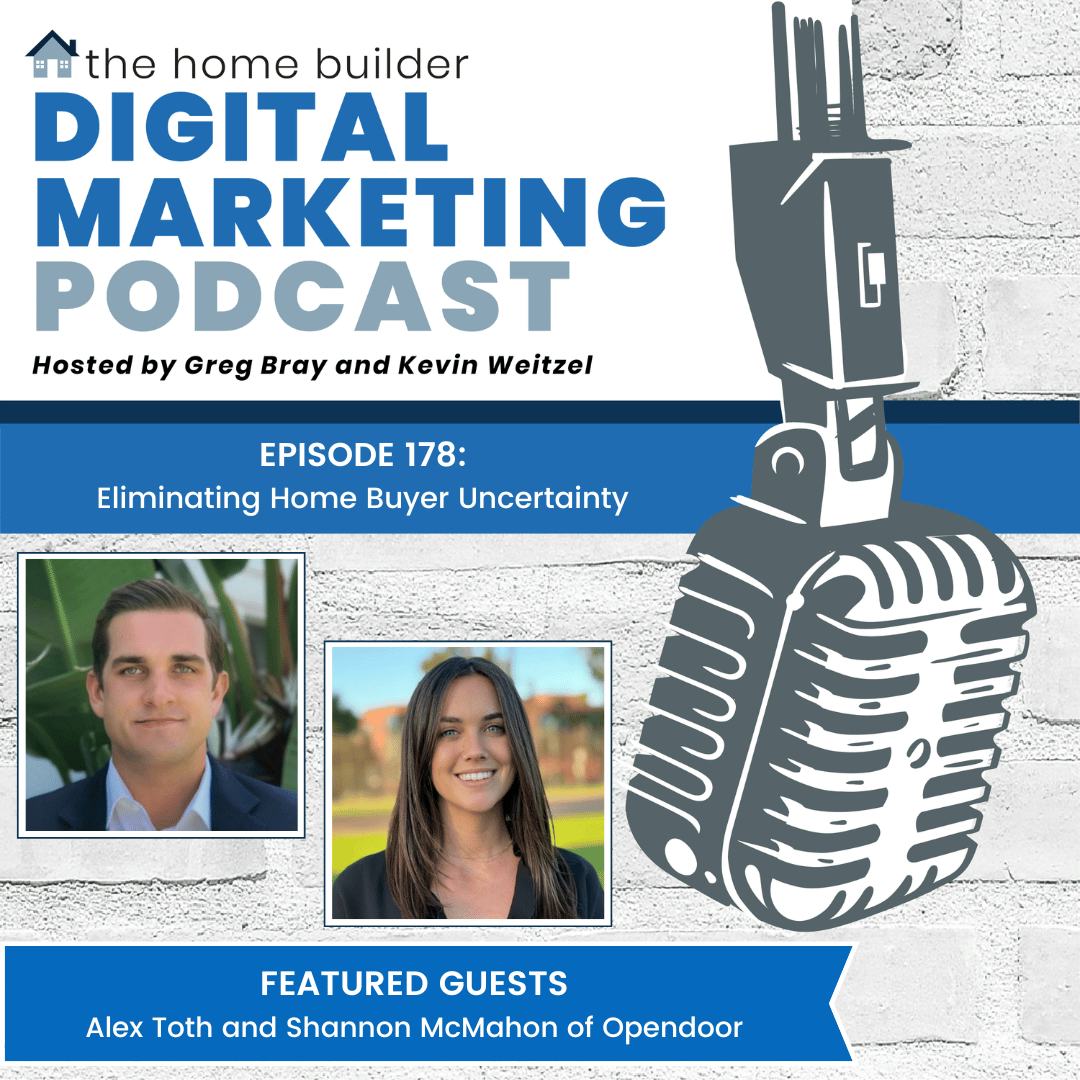 Alex Toth and Shannon McMahon | The Home Builder Digital Marketing Podcast